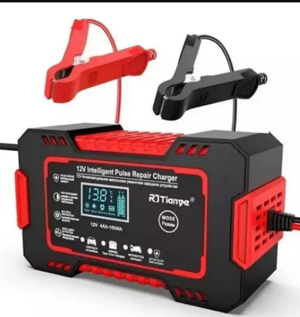 Cargador Bateria Carro Iniciador Cable