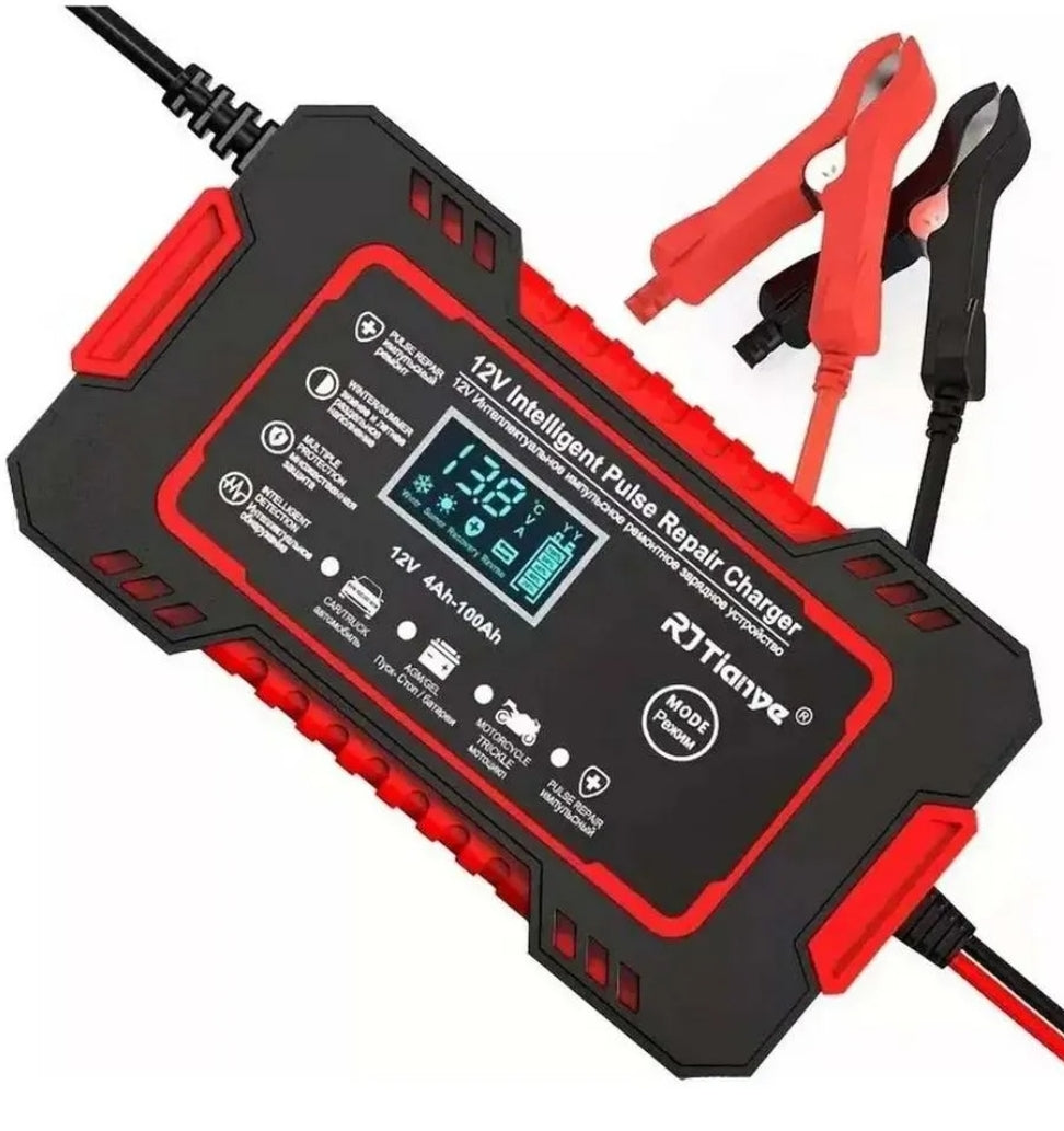 Cargador Bateria Carro Iniciador Cable